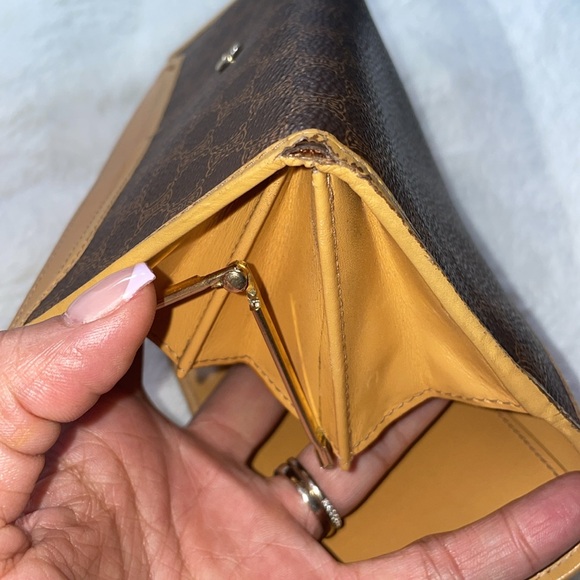 CELINE Macadam PVC Long Bifold Wallet - Picture 9 of 13